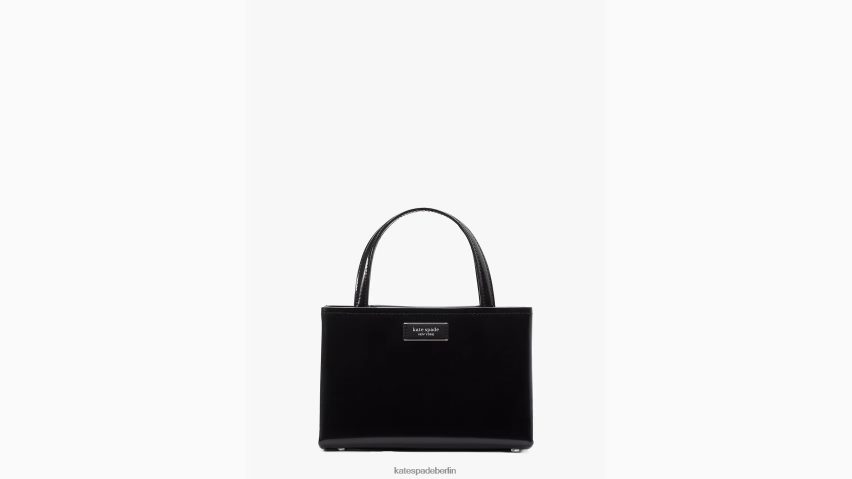 de Kate Spade Frauen Mini-Tasche „Sam Icon“ aus Leder Schwarz NB82J2198 Zubehör