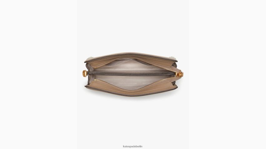 de Kate Spade Frauen Mittelgroße Umhängetasche aus Blumen-Jacquard natürliches Multi NB82J2311 Zubehör