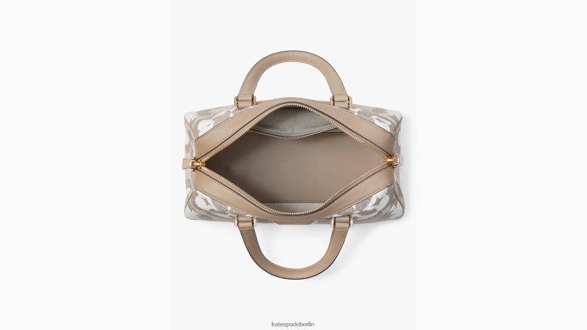 de Kate Spade Frauen Mittelgroße Umhängetasche mit Blumenmonogramm „Eleanor“ natürliches Multi NB82J2316 Zubehör