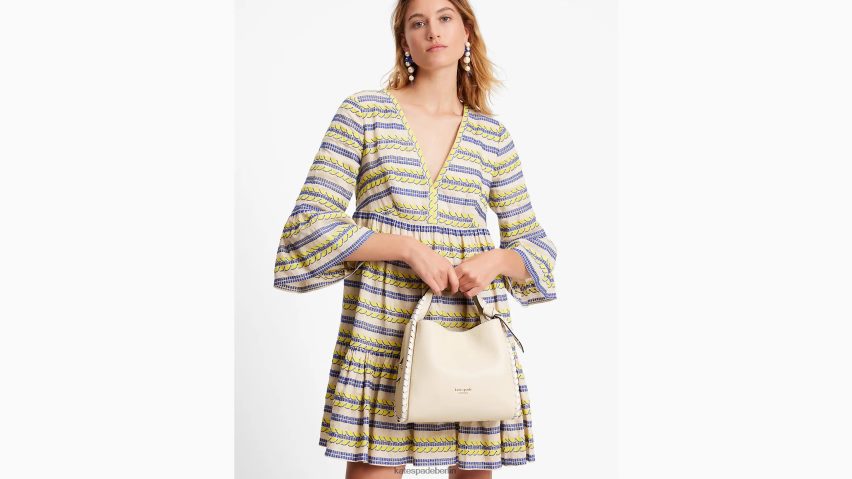de Kate Spade Frauen Mittelgroße Umhängetasche mit Überwendlingsnaht von Knott nacktes Multi NB82J2138 Zubehör