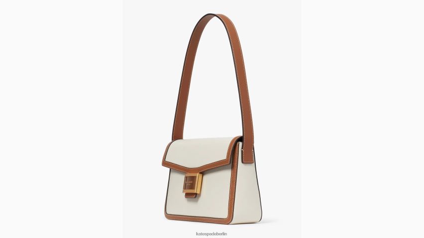 de Kate Spade Frauen Mittelgroße Umhängetasche „Katy“ in Blockfarben Halo weiß multi NB82J2297 Zubehör