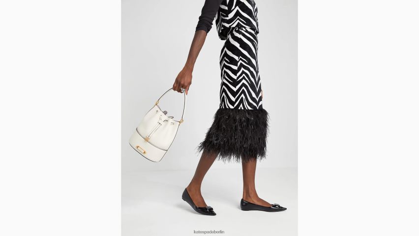 de Kate Spade Frauen Mittlere Beuteltasche von Gramercy Halo weiß NB82J2249 Zubehör