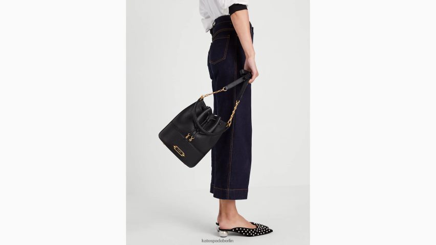 de Kate Spade Frauen Mittlere Beuteltasche von Gramercy Schwarz NB82J2248 Zubehör