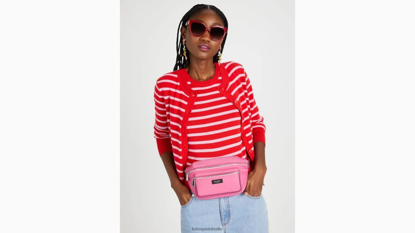 de Kate Spade Frauen Mittlere Gürteltasche aus Ksnyl-Nylon von Sam Icon rosa Wolke NB82J242 Zubehör