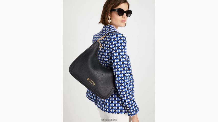 de Kate Spade Frauen Mittlere Hobo-Tasche von Gramercy Schwarz NB82J2185 Zubehör