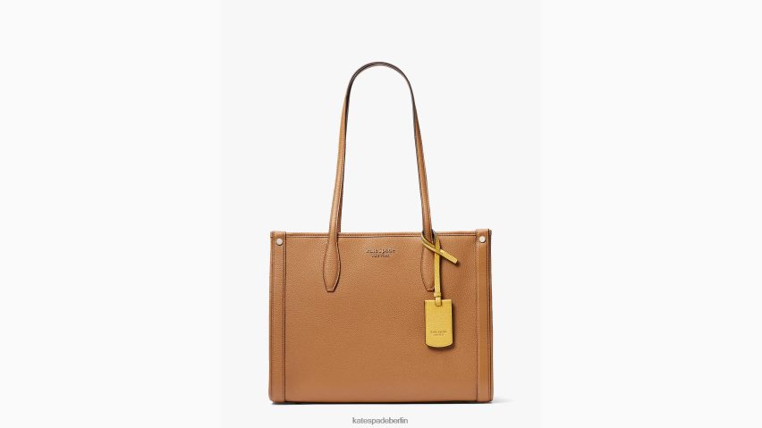 de Kate Spade Frauen Mittlere Tragetasche aus gekrispeltem Leder von Market Bungalow NB82J233 Zubehör