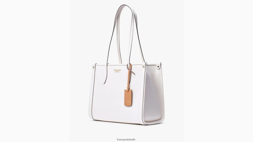 de Kate Spade Frauen Mittlere Tragetasche aus gekrispeltem Leder von Market Pergament NB82J231 Zubehör