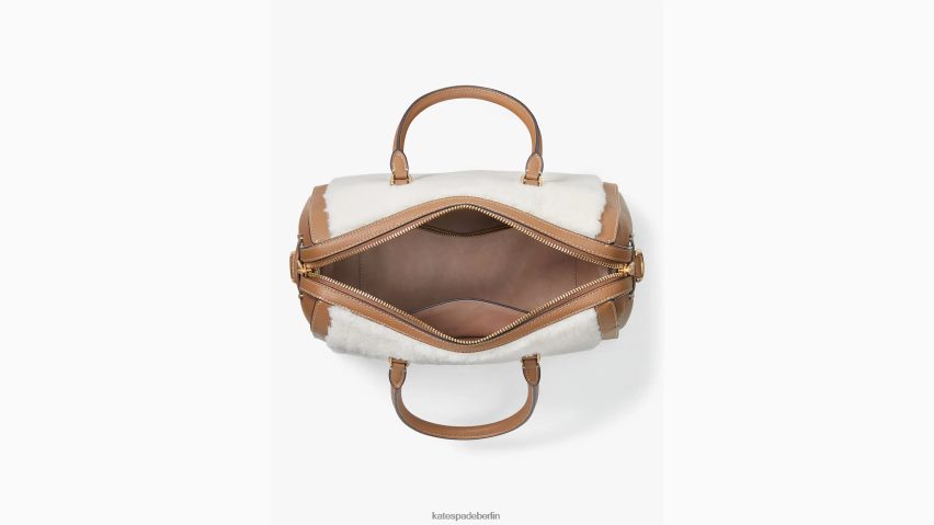 de Kate Spade Frauen Mittlere Umhängetasche aus Gramercy-Lammfell creme multi NB82J2341 Zubehör