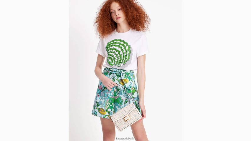 de Kate Spade Frauen Mittlere Umhängetasche aus Katy-Tweed creme multi NB82J249 Zubehör