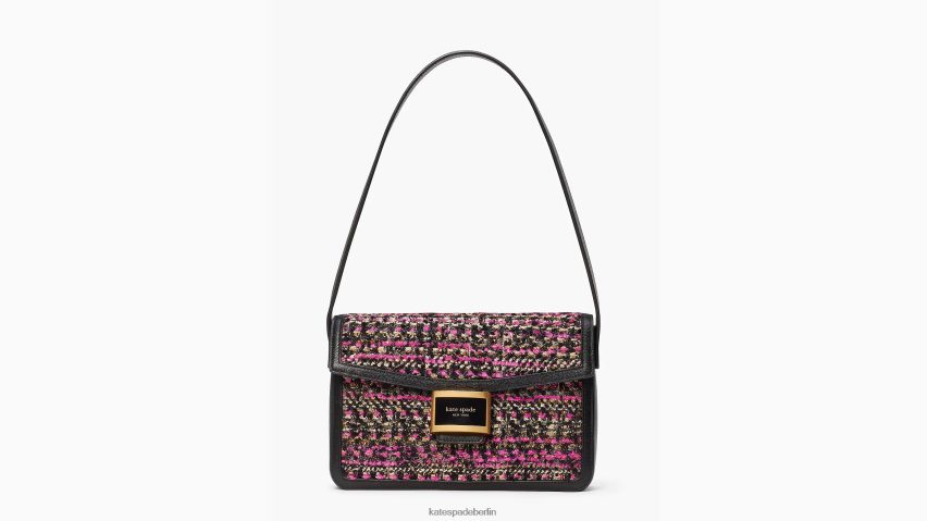 de Kate Spade Frauen Mittlere Umhängetasche aus Katy-Tweed rosa multi NB82J2336 Zubehör