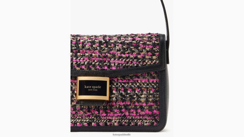 de Kate Spade Frauen Mittlere Umhängetasche aus Katy-Tweed rosa multi NB82J2336 Zubehör