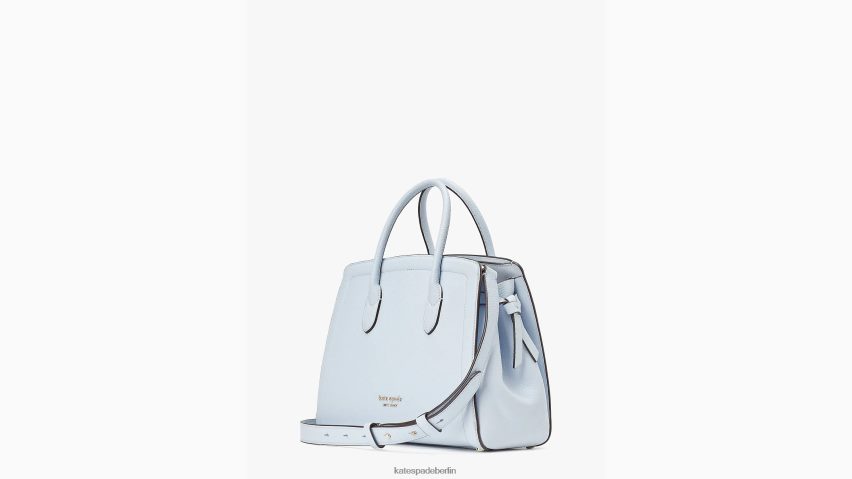 de Kate Spade Frauen Mittlere Umhängetasche mit Knotenmuster Aquarell blau NB82J274 Zubehör