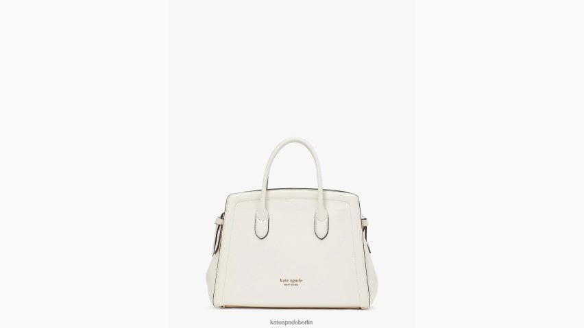 de Kate Spade Frauen Mittlere Umhängetasche mit Knotenmuster Creme NB82J275 Zubehör