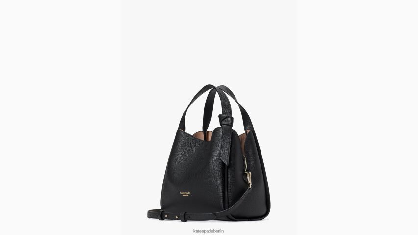 de Kate Spade Frauen Mittlere Umhängetasche von Knott Schwarz NB82J2122 Zubehör