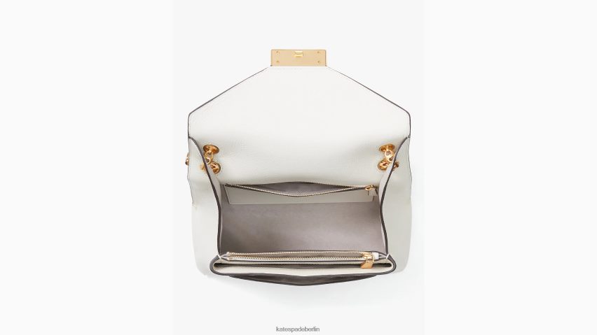 de Kate Spade Frauen Mittlere umwandelbare Umhängetasche von Gramercy Halo weiß NB82J2314 Zubehör