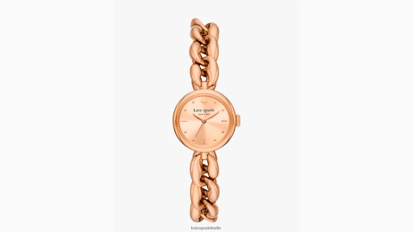 de Kate Spade Frauen Monroe-Armbanduhr aus roségoldfarbenem Edelstahl Roségold NB82J21153 Zubehör