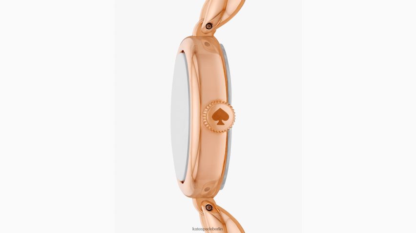 de Kate Spade Frauen Monroe-Armbanduhr aus roségoldfarbenem Edelstahl Roségold NB82J21153 Zubehör