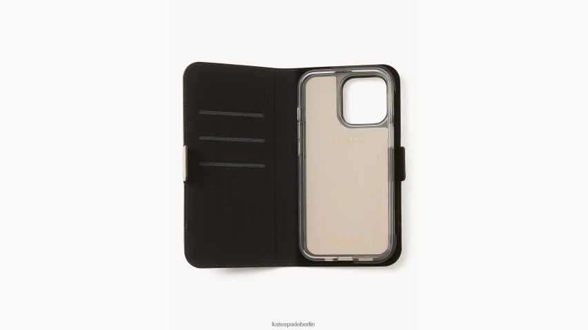 de Kate Spade Frauen Morgan Colorblock iPhone 13 Pro Folio-Hülle mit Magnetverschluss blasser Hartriegel multi NB82J21372 Zubehör
