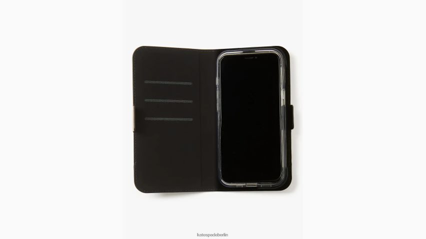 de Kate Spade Frauen Morgan Colorblock iPhone 13 Pro Folio-Hülle mit Magnetverschluss blasser Hartriegel multi NB82J21372 Zubehör