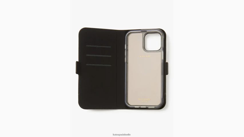 de Kate Spade Frauen Morgan Colorblock iPhone 13 Pro Max Folio-Hülle mit Magnetverschluss blasser Hartriegel multi NB82J21325 Zubehör