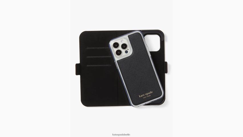 de Kate Spade Frauen Morgan Colorblock iPhone 14 Pro Max Folio-Hülle mit Magnetverschluss Café Mokka Multi NB82J21327 Zubehör