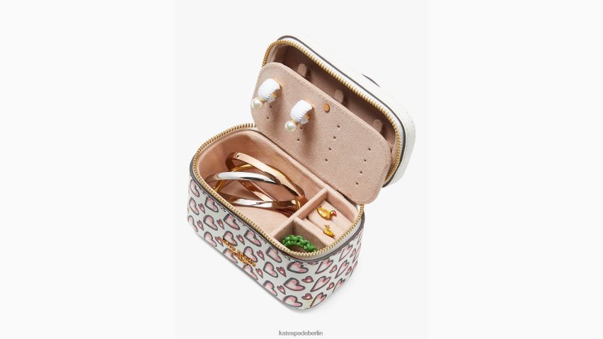 de Kate Spade Frauen Morgan Fancy Hearts Schmucketui creme multi NB82J21412 Zubehör