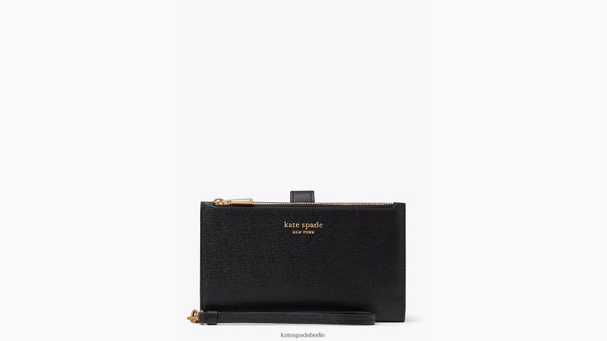 de Kate Spade Frauen Morgan-Handy-Geldbörse Schwarz NB82J2369 Zubehör