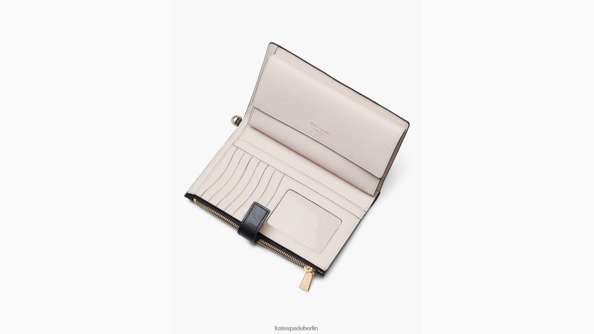 de Kate Spade Frauen Morgan-Handy-Geldbörse Schwarz NB82J2369 Zubehör