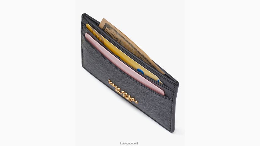 de Kate Spade Frauen Morgan-Kartenetui mit Farbblockdesign Café Mokka Multi NB82J2405 Zubehör