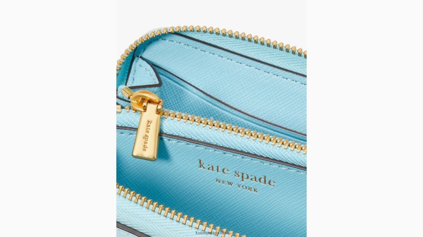 de Kate Spade Frauen Morgan-Kartenetui mit Reißverschluss perfekter Pool NB82J2409 Zubehör