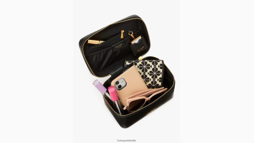 de Kate Spade Frauen Morgan-Kosmetikset Schwarz NB82J21336 Zubehör