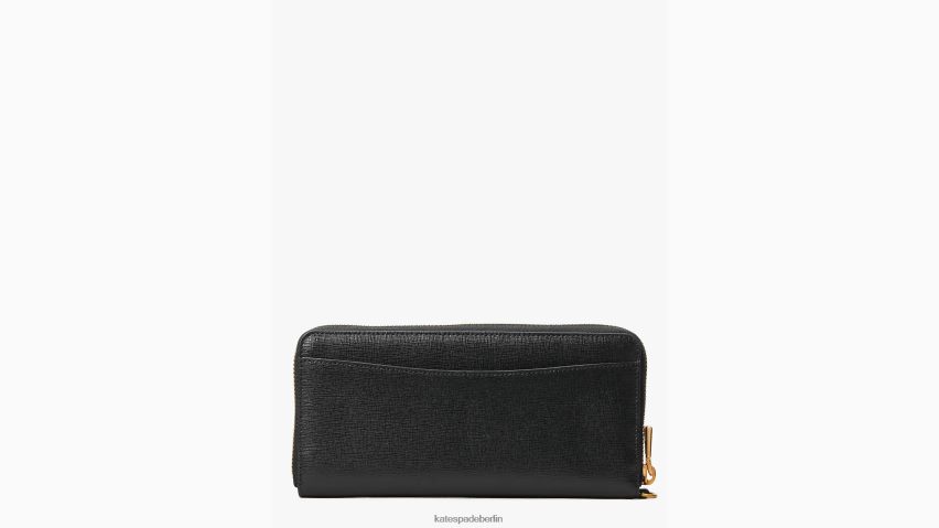 de Kate Spade Frauen Morgan Reisebrieftasche Schwarz NB82J2454 Zubehör