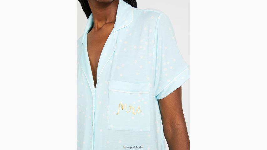 de Kate Spade Frauen Mrs Short-Pyjama-Set Konfetti-Punkt NB82J2829 Bekleidung