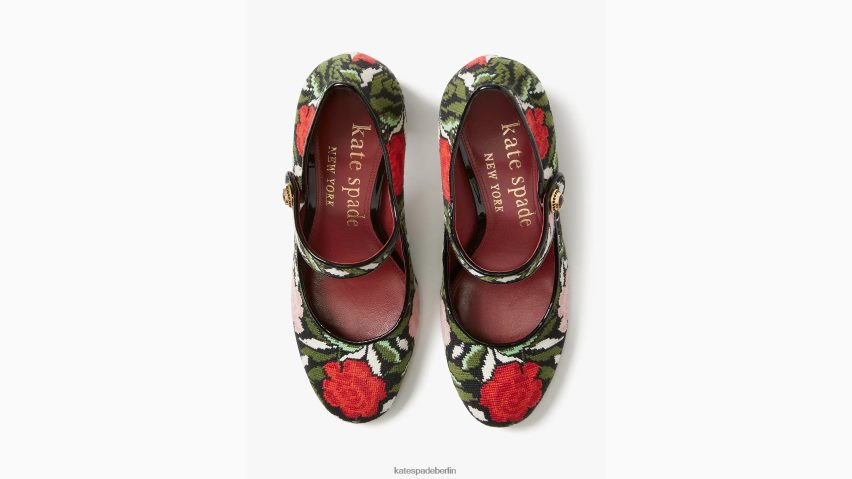 de Kate Spade Frauen Muse-Pumps mit Nadelspitze Rosengarten NB82J2653 Schuhwerk