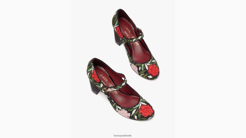 de Kate Spade Frauen Muse-Pumps mit Nadelspitze Rosengarten NB82J2653 Schuhwerk
