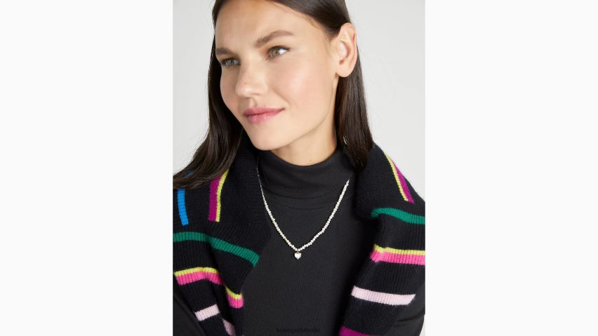 de Kate Spade Frauen My Love Perlenstrang-Herzanhänger klar/gold NB82J21241 Zubehör