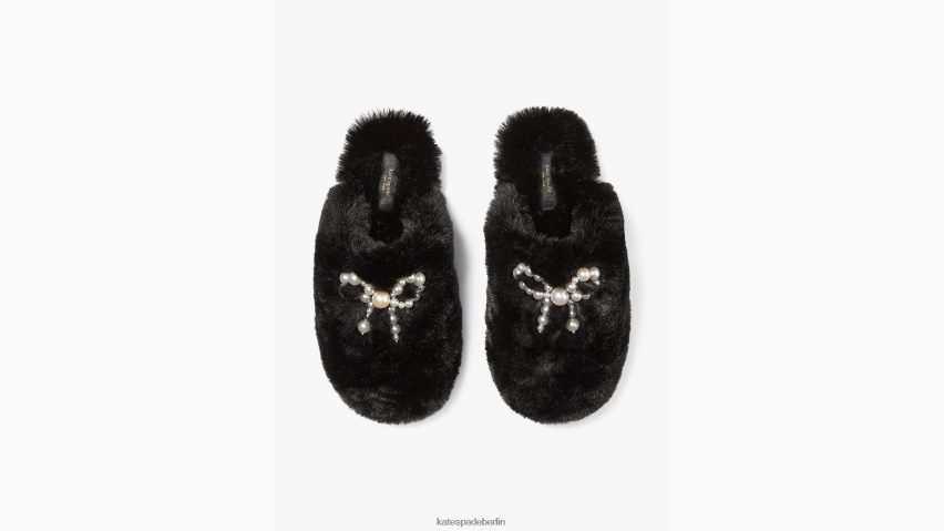 de Kate Spade Frauen Noelle-Hausschuhe Schwarz NB82J2674 Schuhwerk