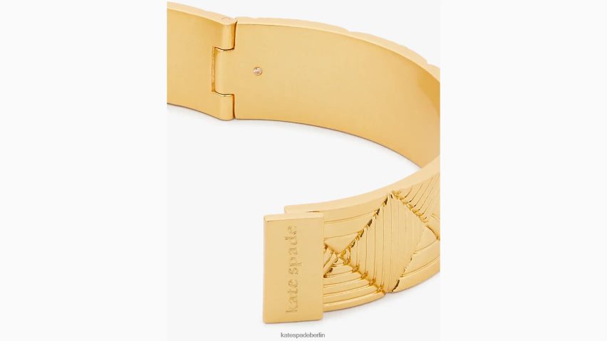de Kate Spade Frauen Patchwork-Armreif Gold NB82J21039 Zubehör