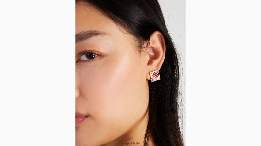 de Kate Spade Frauen Patchwork-Emailnieten multi NB82J21038 Zubehör