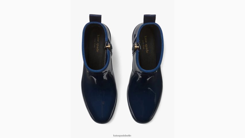 de Kate Spade Frauen Pfützenregenstiefel Blazer blau NB82J2646 Schuhwerk