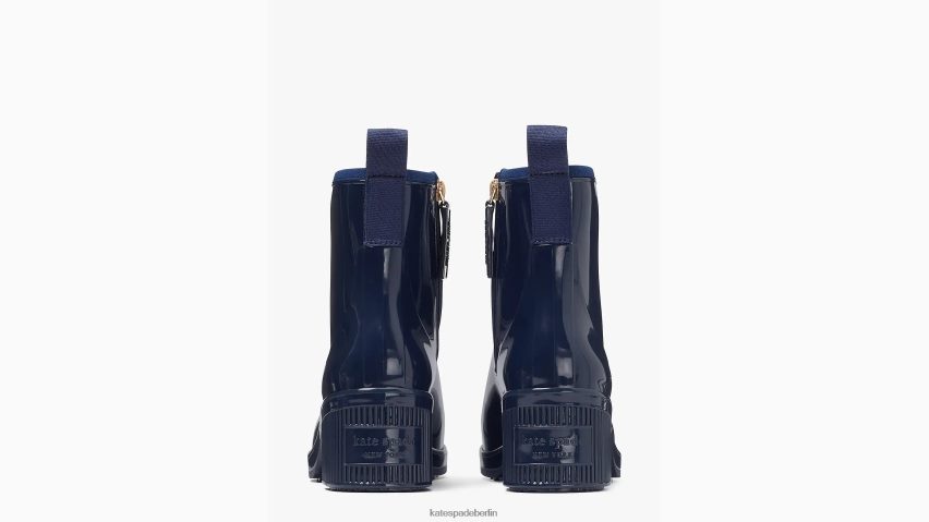 de Kate Spade Frauen Pfützenregenstiefel Blazer blau NB82J2646 Schuhwerk