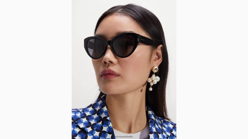 de Kate Spade Frauen Polarisierte Sonnenbrille von Paisley Schwarz NB82J21352 Zubehör