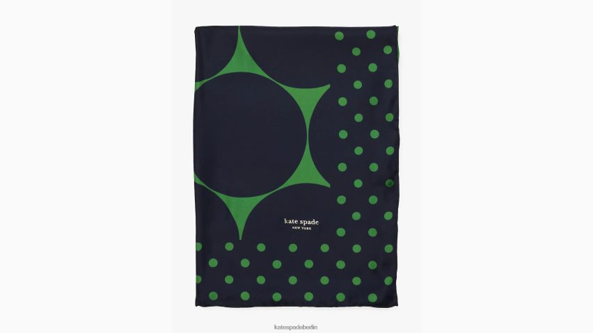 de Kate Spade Frauen Quadratischer Schal aus Seide mit Punkten „Joy“ Blazer blau NB82J21456 Zubehör
