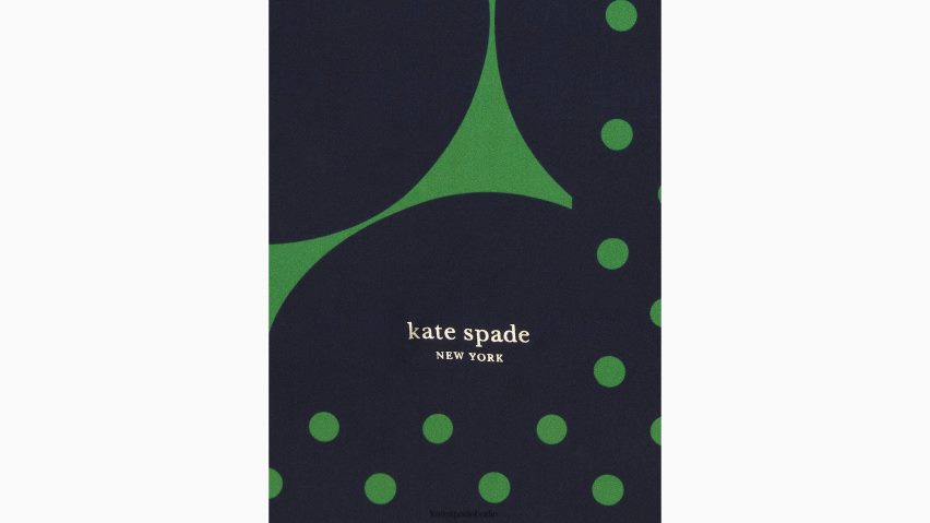 de Kate Spade Frauen Quadratischer Schal aus Seide mit Punkten „Joy“ Blazer blau NB82J21456 Zubehör