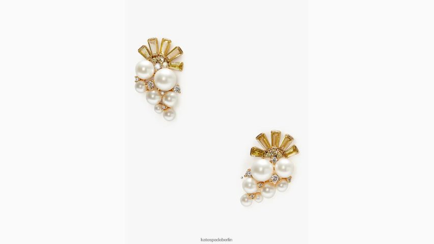 de Kate Spade Frauen Regen- oder Sonnenschein-Cluster-Stollen weiß-multi NB82J21139 Zubehör