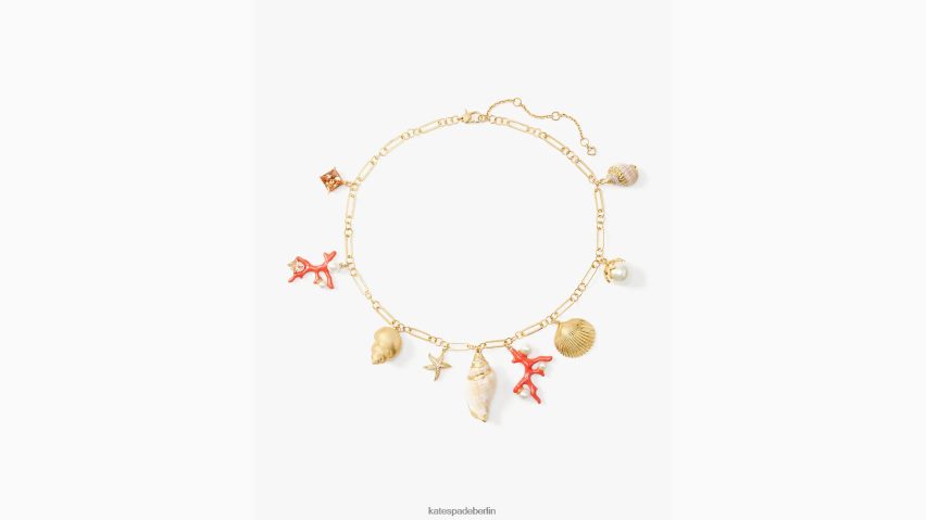 de Kate Spade Frauen Riffschatz-Charm-Halskette multi NB82J2991 Zubehör