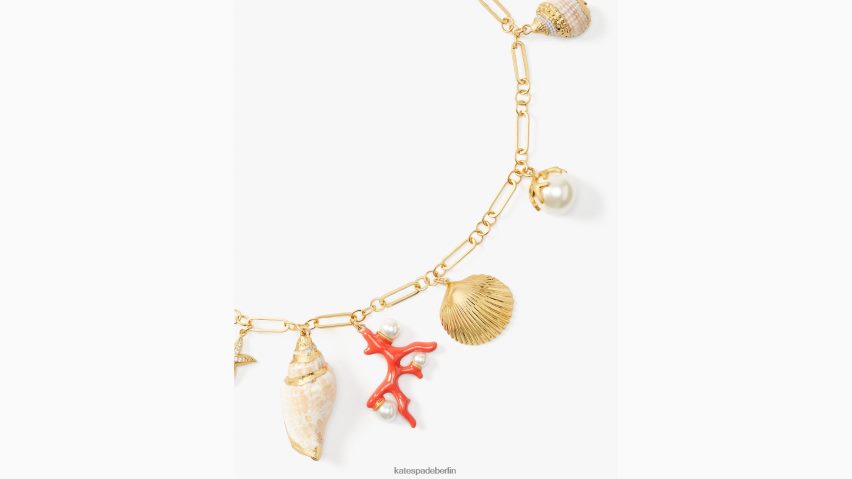 de Kate Spade Frauen Riffschatz-Charm-Halskette multi NB82J2991 Zubehör