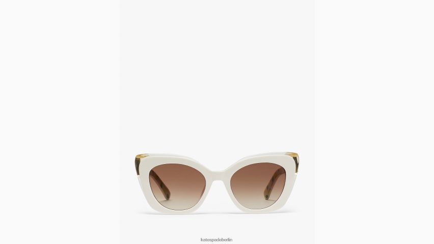 de Kate Spade Frauen Ringelblumen-Sonnenbrille Elfenbein NB82J21259 Zubehör