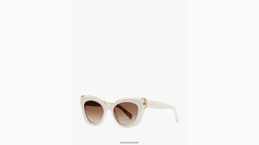 de Kate Spade Frauen Ringelblumen-Sonnenbrille Elfenbein NB82J21259 Zubehör