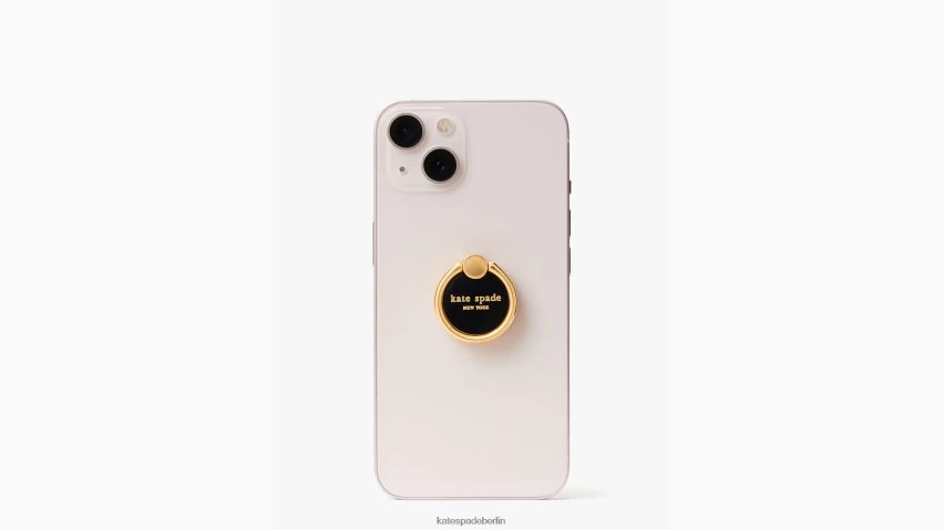 de Kate Spade Frauen Ringständer aus Emaille mit Logo Schwarz NB82J21388 Zubehör